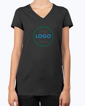 Load image into Gallery viewer, Bella Ladies V-Neck B6005 F