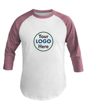 Load image into Gallery viewer, American Apparel 3/4 Sleeve Raglan Shirt BB453W F