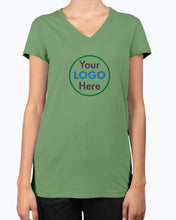 Load image into Gallery viewer, Bella Ladies V-Neck B6005 F