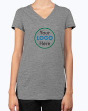 Load image into Gallery viewer, Bella Ladies V-Neck B6005 F