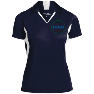 LST655 Ladies' Colorblock Performance Polo CC