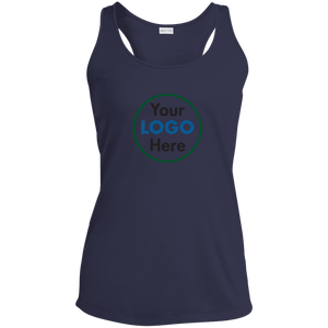 LST356 Ladies' Racerback Moisture Wicking Tank CC