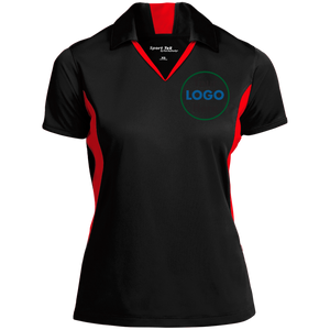 LST655 Ladies' Colorblock Performance Polo CC